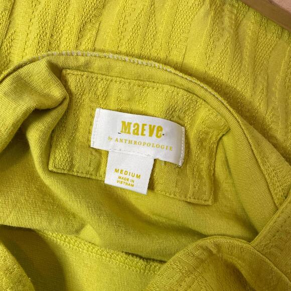 Anthro MAEVE Yellow Tank Top - Picture 3 of 3